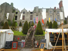 Photo showing the historic Hay Castle