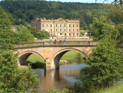 Photo of Chatsworth House and garden, image by Rob Bendall 