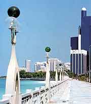 View along The Corniche