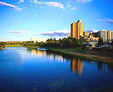 Scenic photograph of the River Torrens