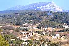 Photo of panoramic Aix-en-Provence view
