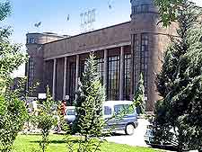 Picture of the city's train station