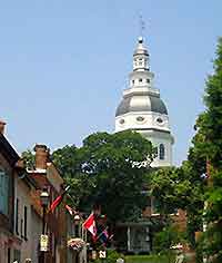 Photo of downtown Annapolis