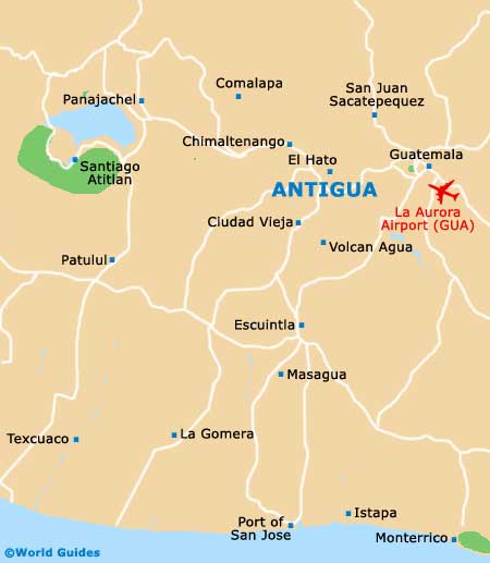 Antigua map