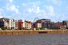 Riverbank scenic photo of Antwerp