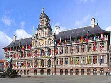 Picture of the Antwerp Town Hall (Stadhuis)