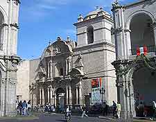 View of the Iglesia de la Compania