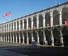 Another view of the Plaza de Armas