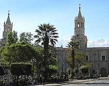 View of Arequipa's Plaza Armas