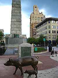 Photo of downtown Asheville