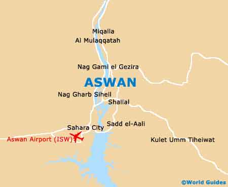 Small Aswan Map