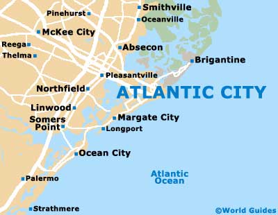 Atlantic City Maps And Orientation Atlantic City New Jersey Nj