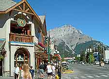 Photo of downtown Banff