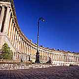 Image of Bath's Royal Crescent designed by John Wood the Younger