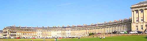 Panorama of the Royal Crescent