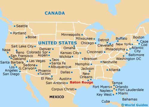 Baton Rouge Maps And Orientation Baton Rouge Louisiana La Usa