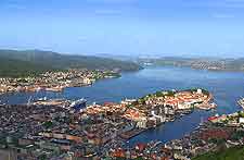 Scenic picture of Bergen