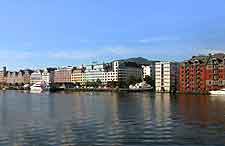 Photo of buildings across the harbour