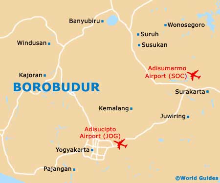 Small Borobudur Map