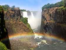 Image of the famous Victoria Falls