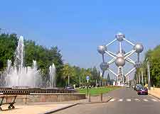 Photo of the Brussels Atomium
