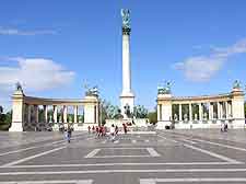 Image showing Budapest's Heroes Square