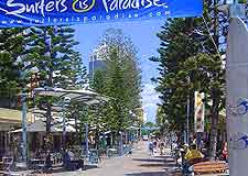 Different view of Surfers Paradise