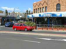 Photo of central roads and shops