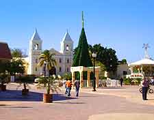 Photo of central plaza in San Jose del Cabo