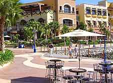 Further picture of the cafe tables and chairs