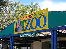 Cairns Tropical Zoo entrance image