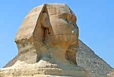 Photo of Cairo's famous Great Sphinx