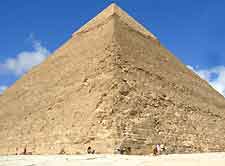 Close-up picture of the Saqqara Pryramids (Sakkara)