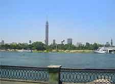 View of central Cairo area