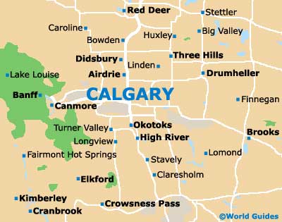 Calgary Maps And Orientation Calgary Alberta Ab Canada