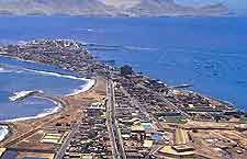 Aerial photo of the Puerto del Callao area