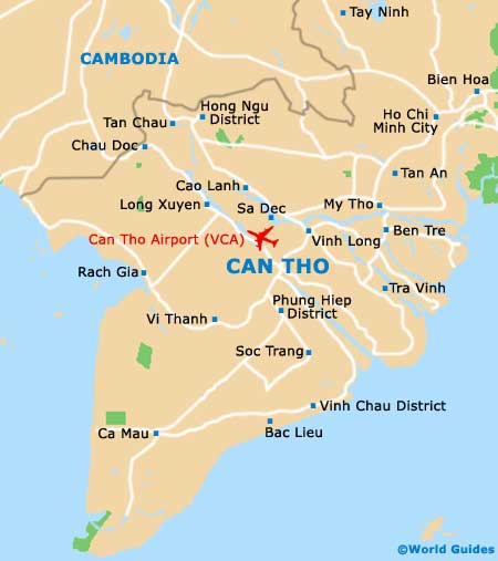 Can Tho Maps And Orientation Can Tho Mekong Delta Vietnam