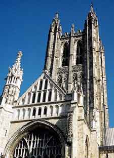 Close-up photo of the cathedral