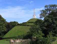 View from the Dane John Gardens