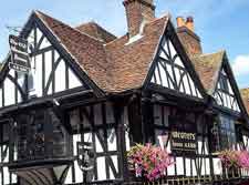 Picture of a historic Canturbury restaurant
