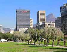 Photo of the city's modern Business District