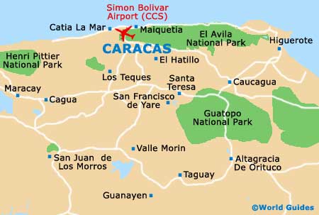 Small Caracas Map