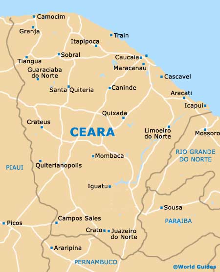 Ceara map