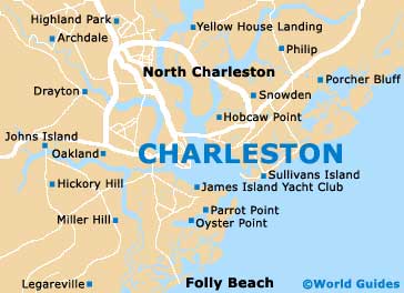 Small Charleston Map