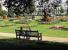 Summer view of the Imperial Gardens