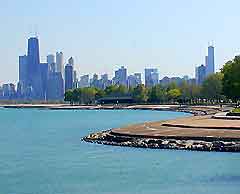 Skyline photograph of Chicago