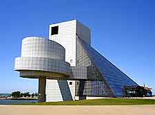 Photograph of Cleveland's (Ohio) Rock and Roll Hall of Fame