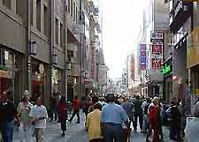 Picture of shoppers in the city