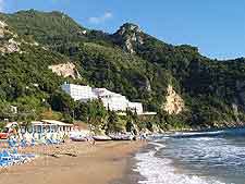 Photo of the beachfront Agios Gordios Hotel