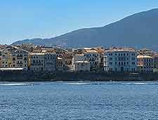 Coastal view of Corfu